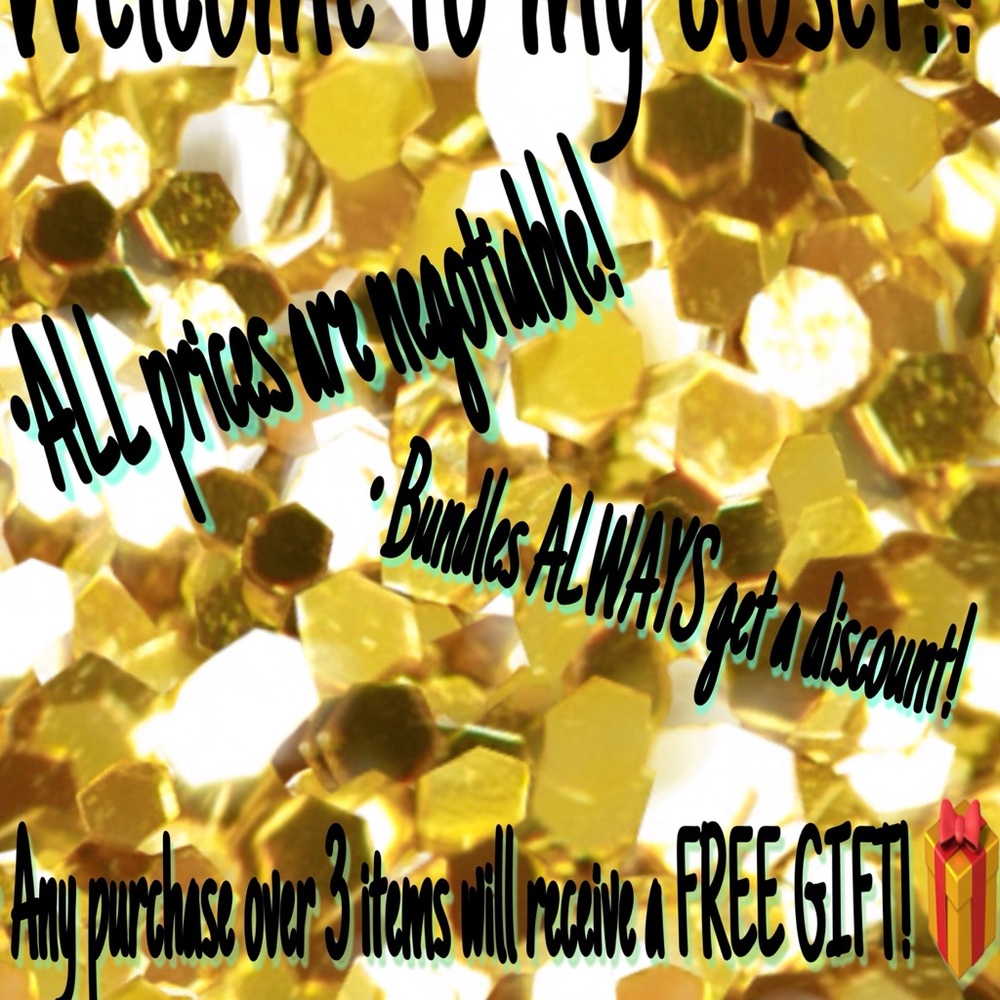 Welcome to my closet!